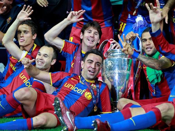 Barcelona thời đỉnh cao khi có Messi
