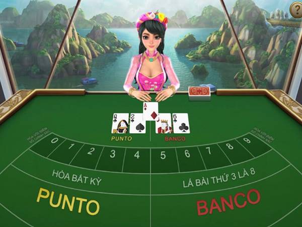 Giao diện chơi Punto Banco trực tuyến ở nhà cái